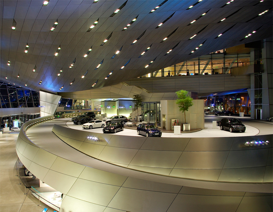 Erlebniszentrum BMW Welt in München