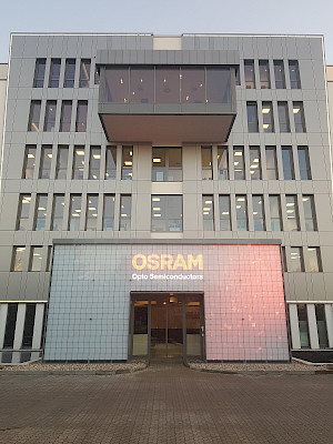 Osram Opto Semiconductors Hauptgebäude in Regensburg