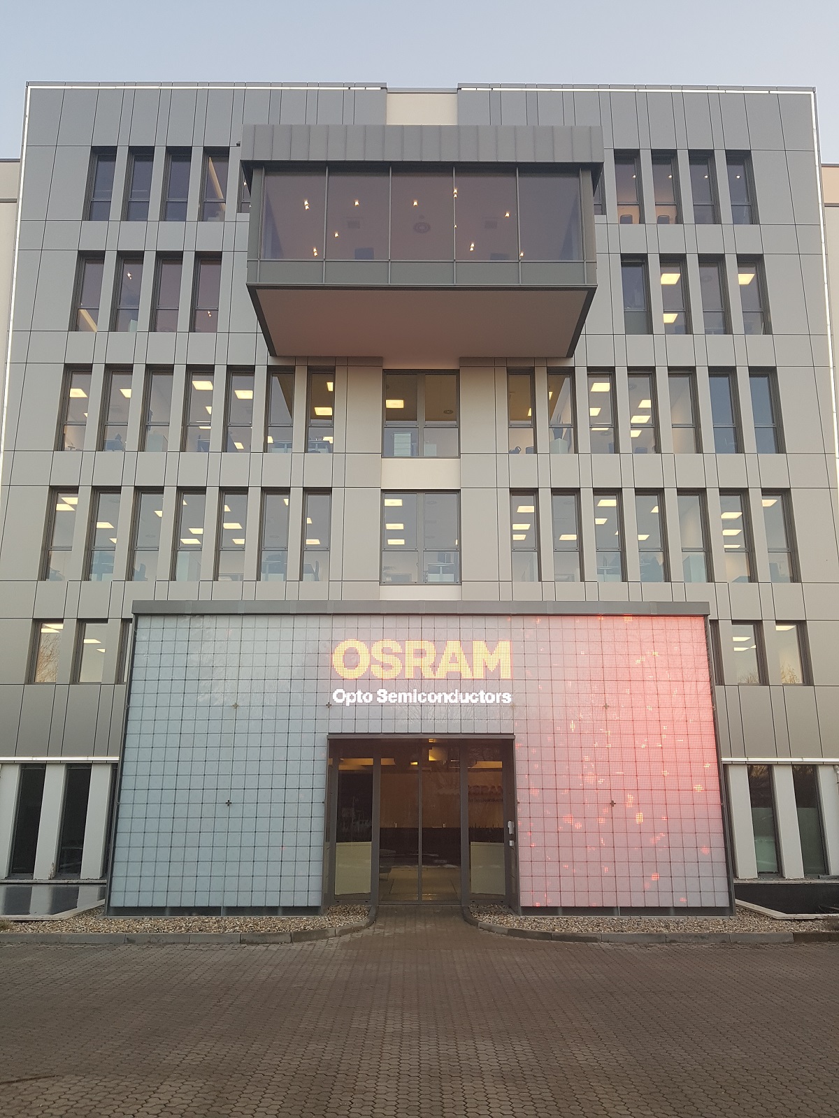 Osram Opto Semiconductors Hauptgebäude in Regensburg