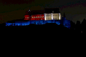 Burg Vianden (Château de Vianden) in Luxemburg