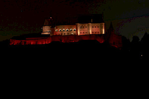 Burg Vianden (Château de Vianden) in Luxemburg