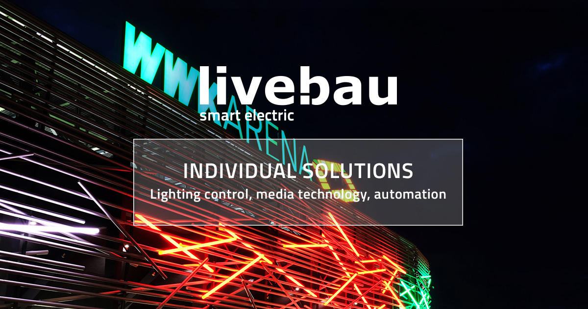 lighting control media technology automation livebau media technology